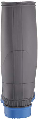 Kamik Baby Stomp Rain Boot, CHARCOAL/BLUE, 5 M US Toddler