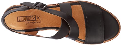 PIKOLINOS Leather Heeled Sandals BLANES W3H
