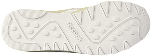 Reebok Men's Classic Nylon Sneaker, White/Light Grey, 4.5
