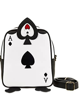 Loungefly Disney Alice in Wonderland Ace of Hearts Crossbody Bag Alice In Wonderland One Size