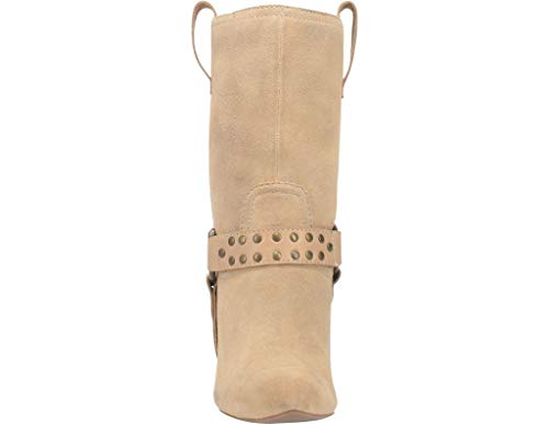 Dingo Womens Dancin Queen Snip Toe Boots Mid Calf High Heel 3" & Up - Brown