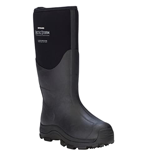 Dryshod Arctic Storm Hi Winter Boot - Men's, Black/Grey, ARS-MH-BK