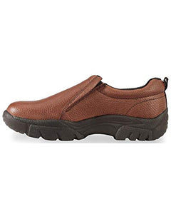 ROPER Men's Performance Slip-On Casual Shoes Wide Brown 7 EE US