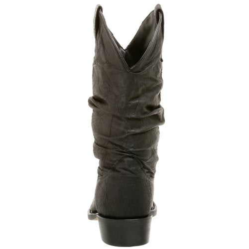 Dingo Mens Amsterdam Round Toe Boots Mid Calf - Black