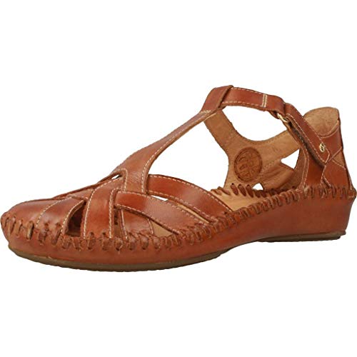 PIKOLINOS Leather Wedge Sandals P. Vallarta 655