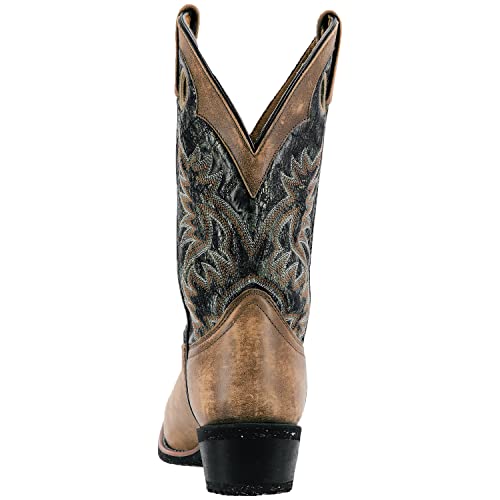 Laredo Mens Stillwater Square Toe Dress Boots Mid Calf - Brown