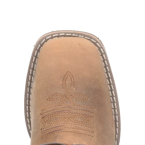 Smoky Mountain Boots | Jesse Series | Youth Western Boot | Square Toe | Genuine Leather | Rubber Sole & Block Heel | Leather Upper & Man-Made Lining