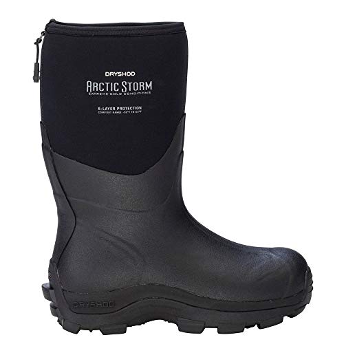 Dryshod Arctic Storm Mid Winter Boot - Men's, Black/Grey
