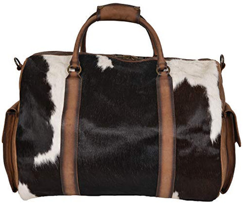 STS Ranchwear Cowhide Duffel Bag