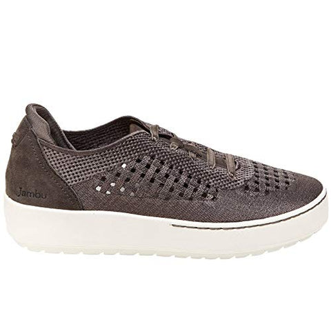 Jambu Womens Lilac Slip On Sneakers Shoes Casual - White