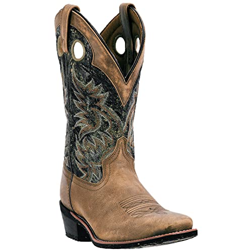 Laredo Mens Stillwater Square Toe Dress Boots Mid Calf - Brown