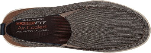 Skechers Men's Lifestyle 65441 Moogen, Brown - 7