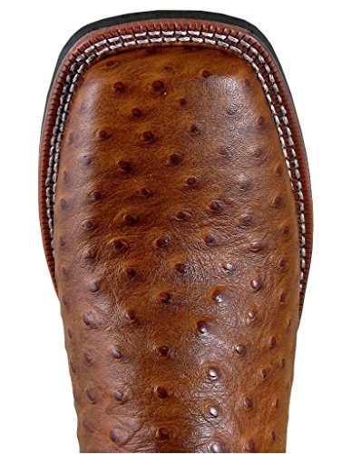 Smoky Mountain Boots | Danville Series | Men’s Western Boot | Square Toe | Durable Leather | Rubber Sole & Block Heel | Man-Made Lining & Leather Upper | Steel Shank