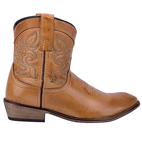 Dingo Boots Women's Willie Round Toe Cowboy Booties