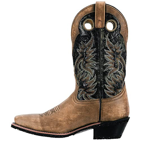 Laredo Mens Stillwater Square Toe Dress Boots Mid Calf - Brown